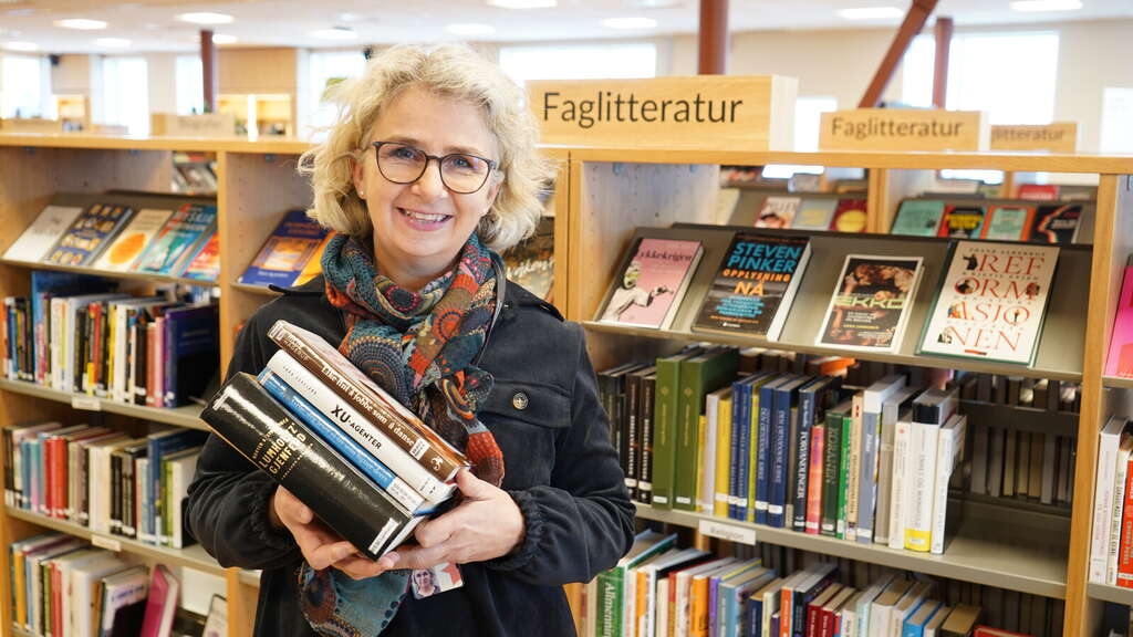 Bilde: Bibliotekar Elisabeth K. Johansen